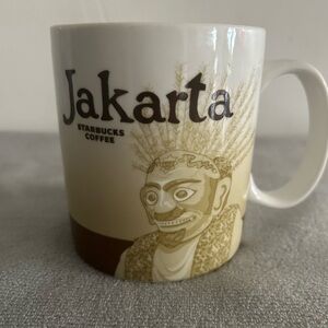 Starbucks Jakarta Indonesia Global Icon Collector Series coffee tea mug